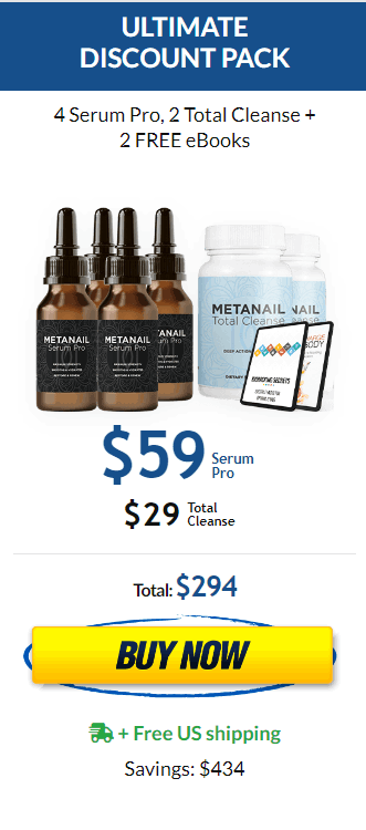 Metanail Serum Pro 4 Bottles