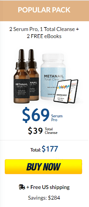 Metanail Serum Pro 2 Bottles